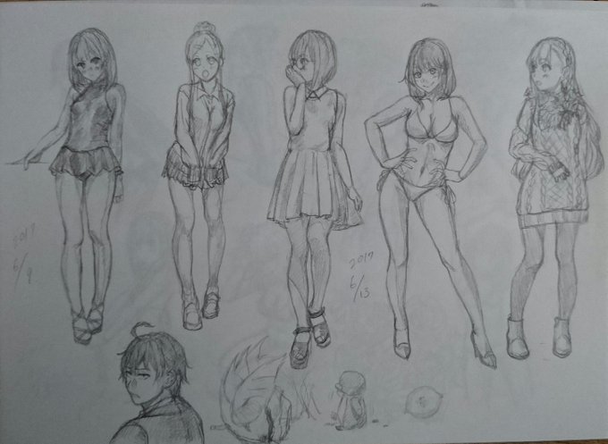 ここんところのらくがきんちょ 