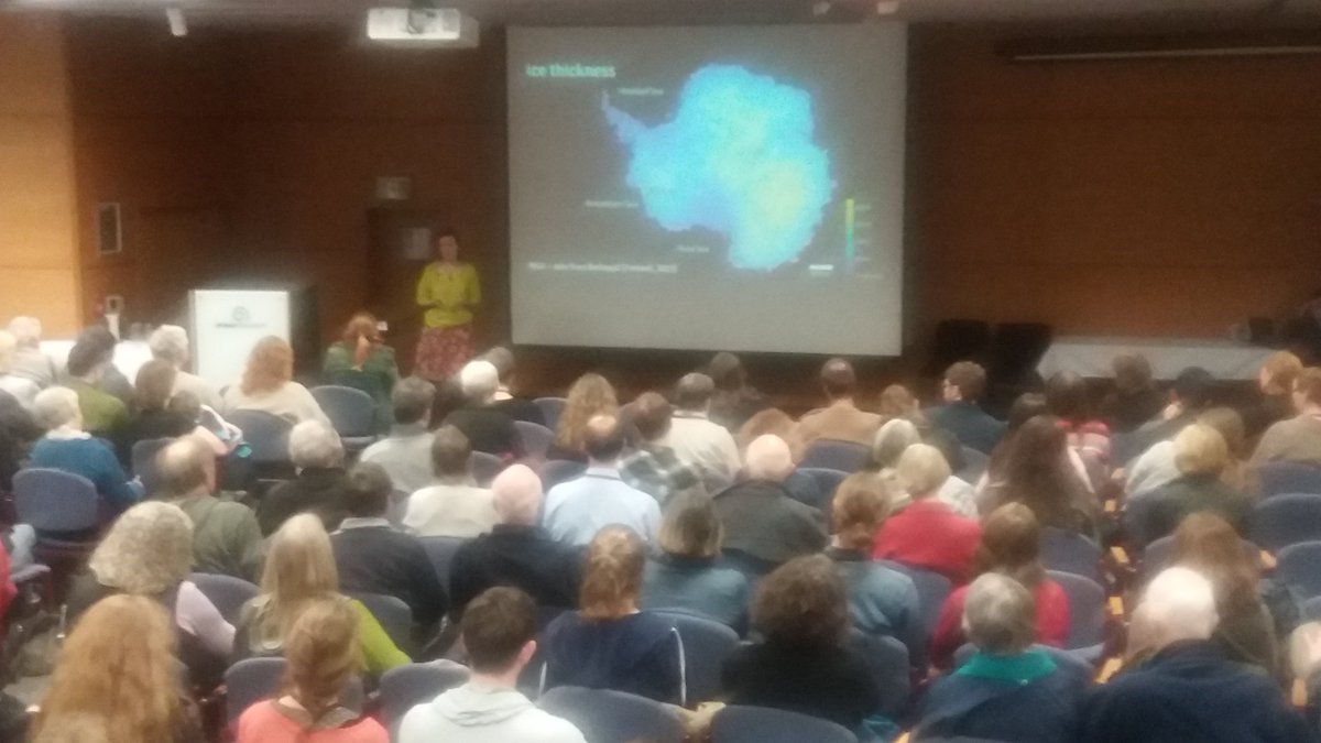 #Dunedin has come out in force to hear about #Antarctic science! #NZiceconf