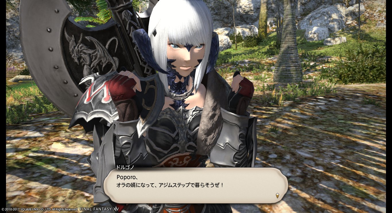 犬男 4 0の戦士ジョブクエは可愛いアウラ娘に求婚されるので皆戦士になろう