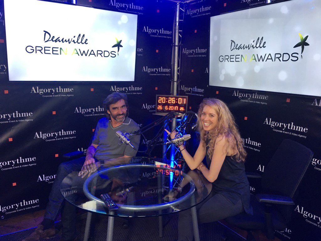 Le plateau des Green' Awards n'attend plus que vous ! #Green festival <a href="/CyrielleHariel/">Cyrielle Hariel</a> <a href="/DeauvilleGreenA/">Deauville Green Awards</a>