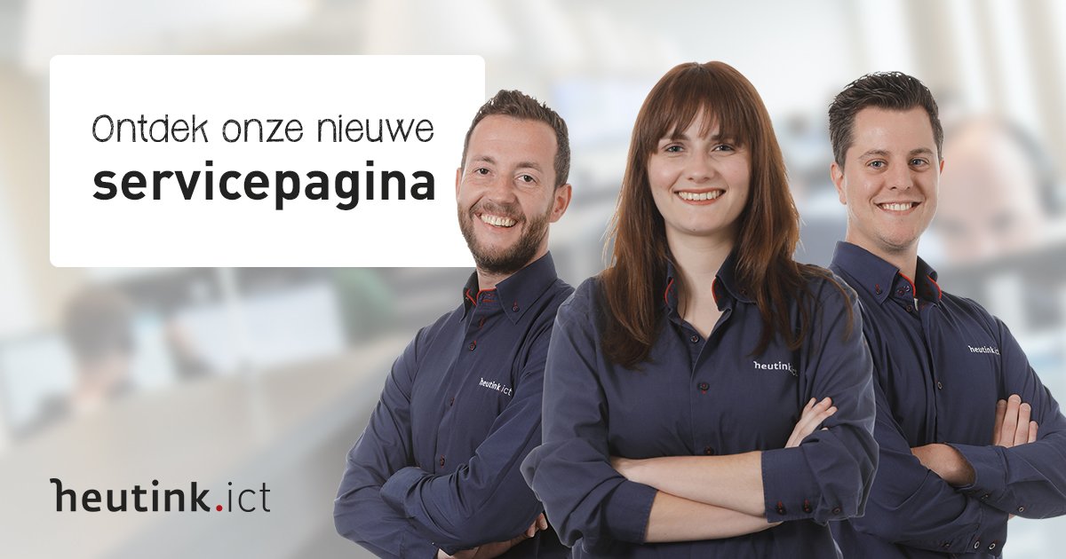 We hebben een gloednieuwe servicepagina. Één plek voor al je vragen over MOO, Predia of Deklas.nu. Benieuwd? Check: heutink-ict.nl/service