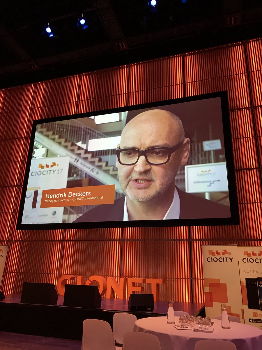 C1309T's tweet photo. Gearing up for the second day in Amsterdam.  #CIOCITY https://t.co/gx7swRSjIk