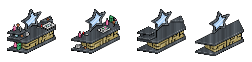 Make-up table with exclusive star mirror 💄💄💋 <a href="/Habbo/">Habbo</a>
