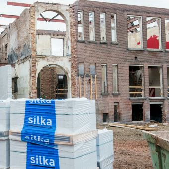 XellaNederland's tweet image. Gaaf! @SlokkerGroep transformeert voormalig klooster Cum Laude met Silka blokken tot woningen. im.nu/SQqcrF