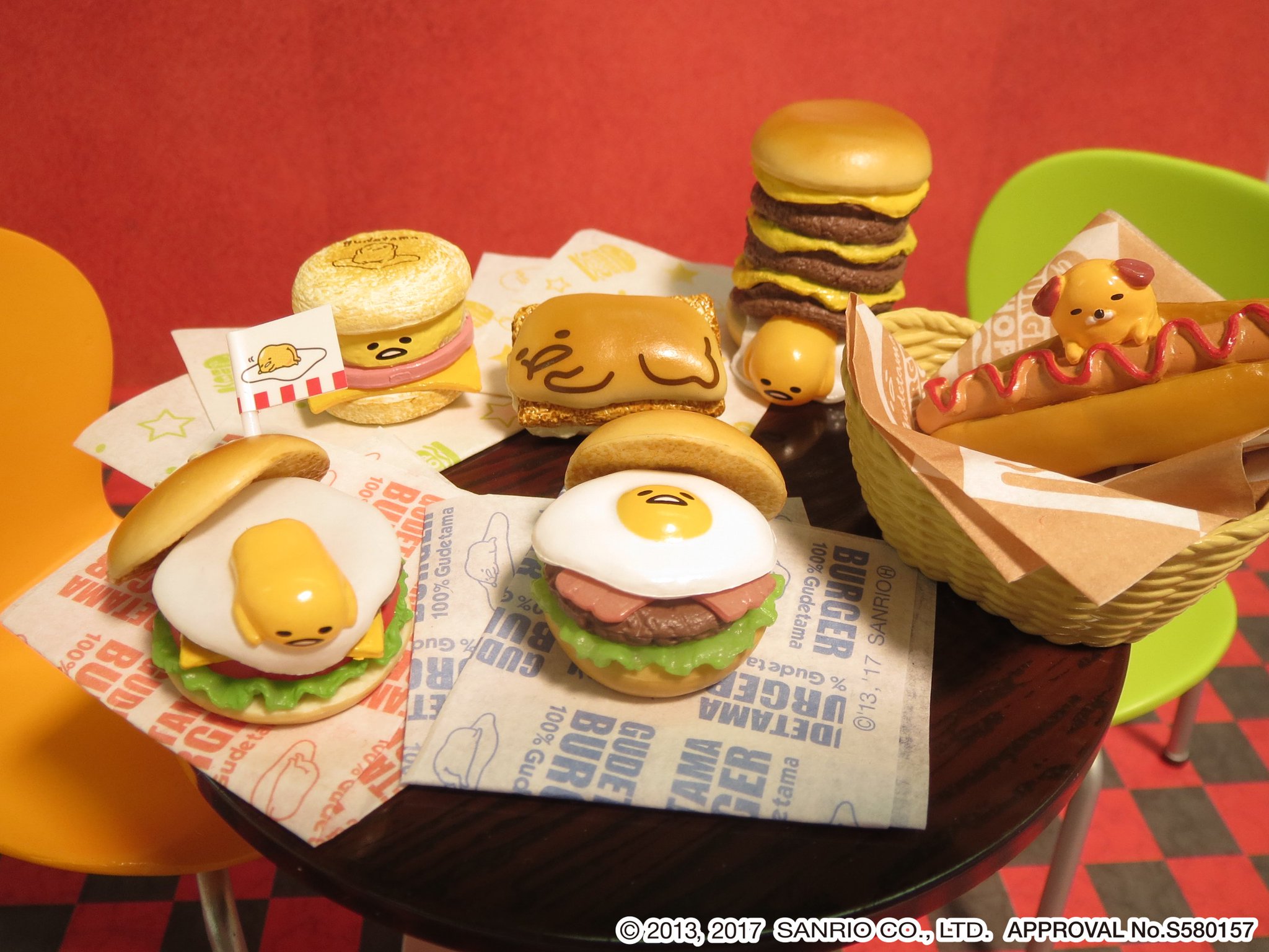 ぐでたま バーガーショップ リーメント 全8種セット 株式会社リーメント公式 on X: 