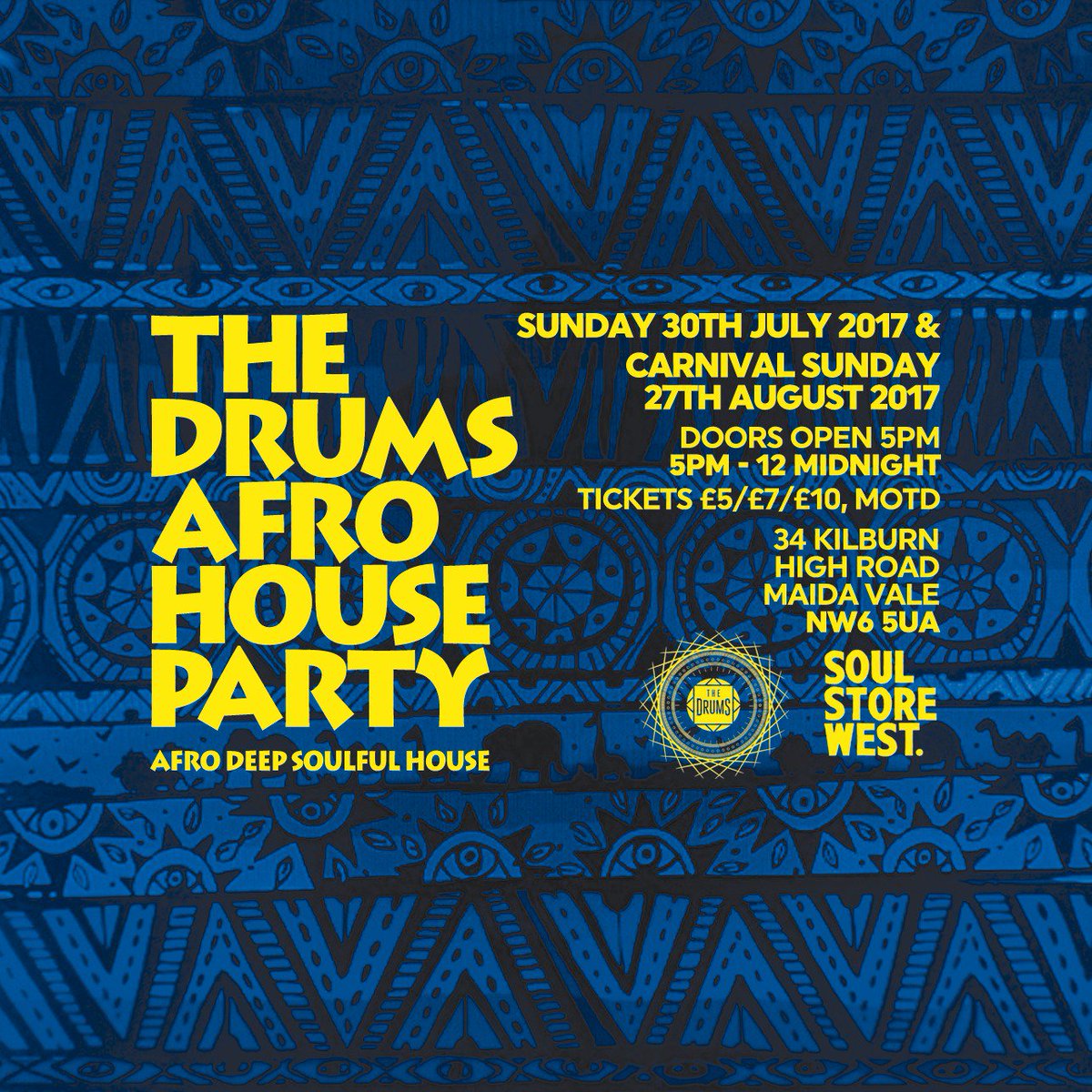 Drums Radio | 24/7 Afro House Ancestral Electronic tweet media