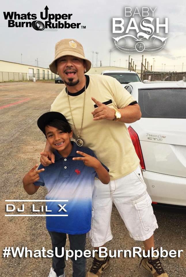 djbossmatic's tweet photo. My lil guy & long time Playa Partner @BabyBash & @djlilx #WhatsUpperBurnRubber #BabyBash #Bossmatic #ChampionStatus https://t.co/nNCyKbNuZM