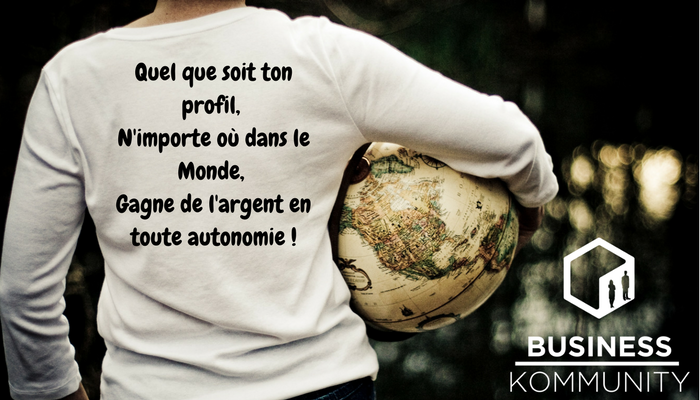 L'activité de Business Kommunity est ouverte à l'international, quel que soit votre profil, vous pouvez gagner de l'argent 🌍#international