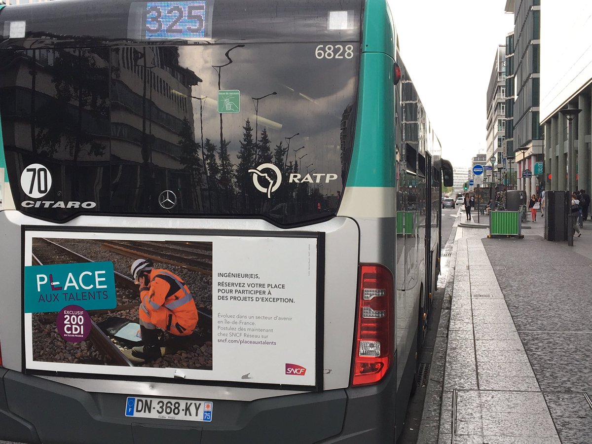 Nous recrutons et le faisons savoir !
@SNCF_Recrute <a href="/GroupeSNCF/">Groupe SNCF</a> <a href="/SNCFReseau/">SNCF Réseau</a>