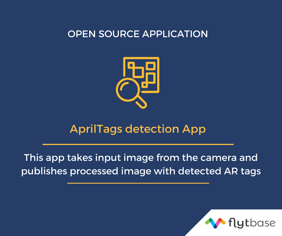 flytbase's tweet image. #OpenSource App to detect #AprilTags. It can be used with any AprilTags family. Read more here goo.gl/LDZefq
#drones