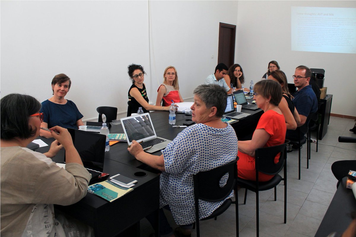 POIESIS_Aps's tweet photo. Experts from around the world are in #Lecce to talk about #MediaAccessibility and the development respective for this research area https://t.co/aHE4ENAvCT