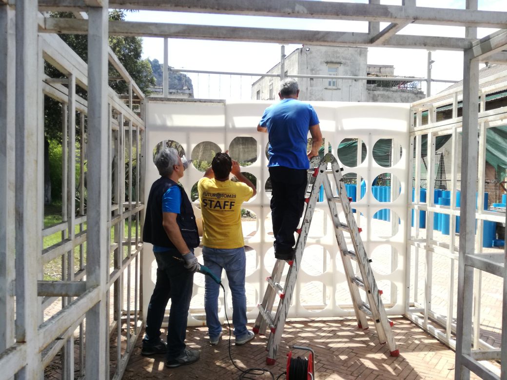 DreamFablab's tweet photo. [#DREAMfablab project] Lavoriamo a #Pinbox la macchina spaziale per bambini progettata dall'arch Artese e dal fablab di @cittascienza https://t.co/Ye7XOuuvYZ