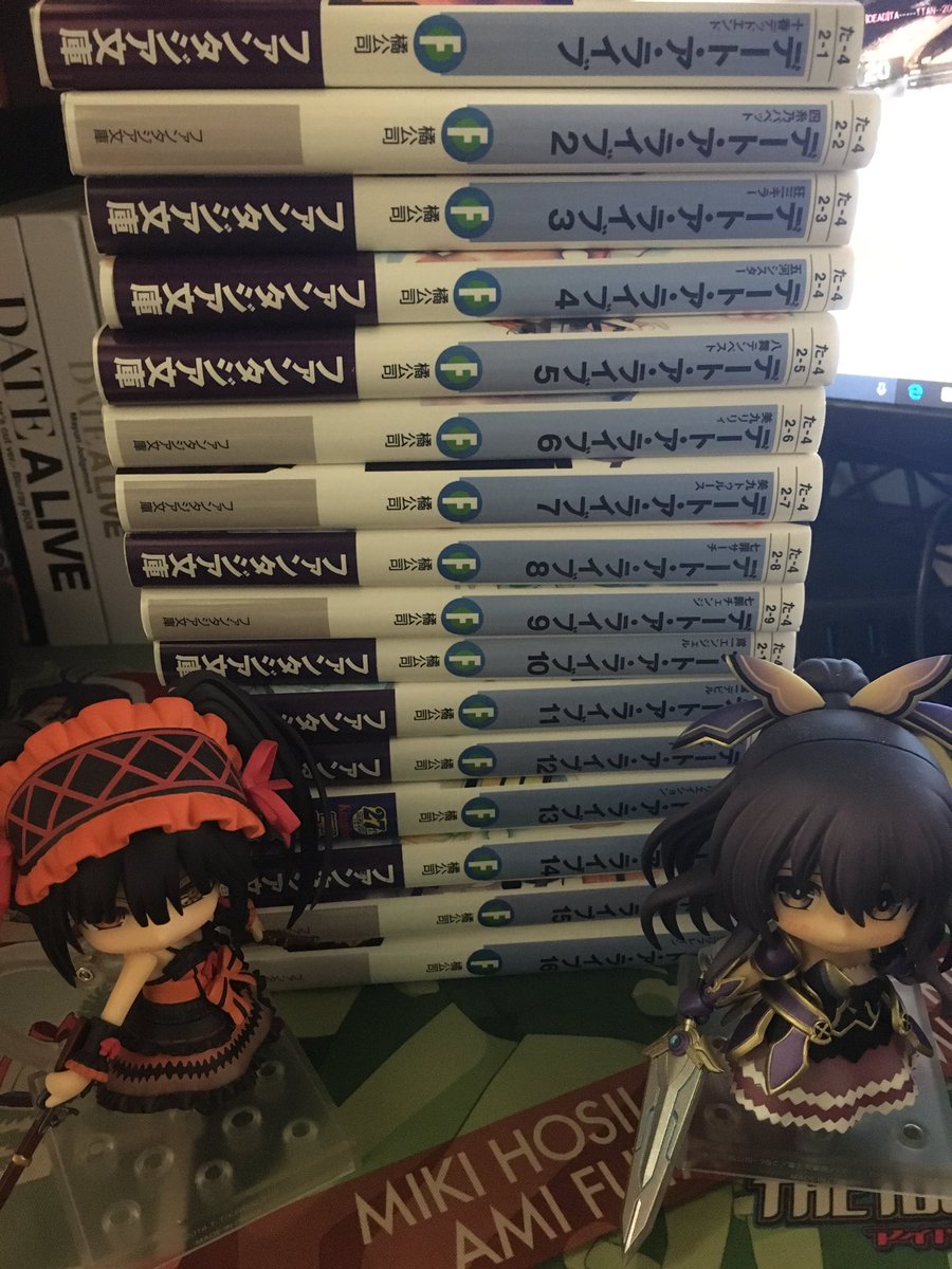 Kazu 仕事終わりにデート ア ライブ 全巻購入してしまった いい買い物したわ デートアライブ デート ア ライブ