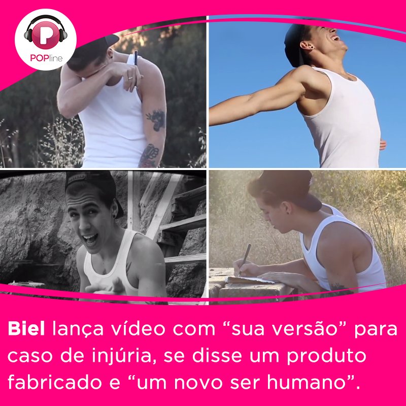 Um ano após episódio que mudou sua carreira, <a href="/Biel/">The Phoenix 🐦‍🔥</a> lança vídeo explicativo e diz que é um "novo ser humano". goo.gl/f4ahWx