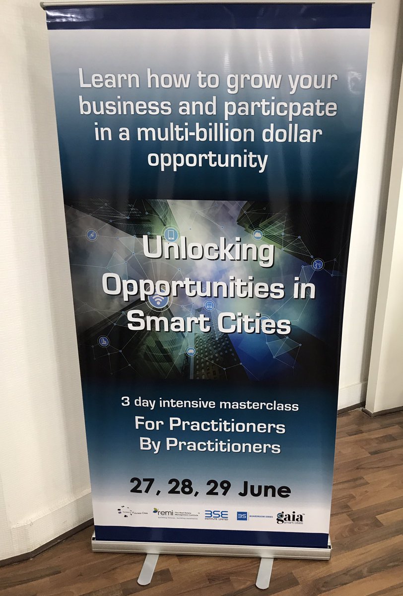 1st day of the Masterclass met with brilliant response from the industry <a href="/GaiaSmartCities/">Gaia Smart Cities</a> <a href="/SumitChowdhury/">Sumit D Chowdhury</a> <a href="/vc_amrita/">Amrita Chowdhury</a> <a href="/UnSmartMayuri/">UnSmart Mayuri</a>