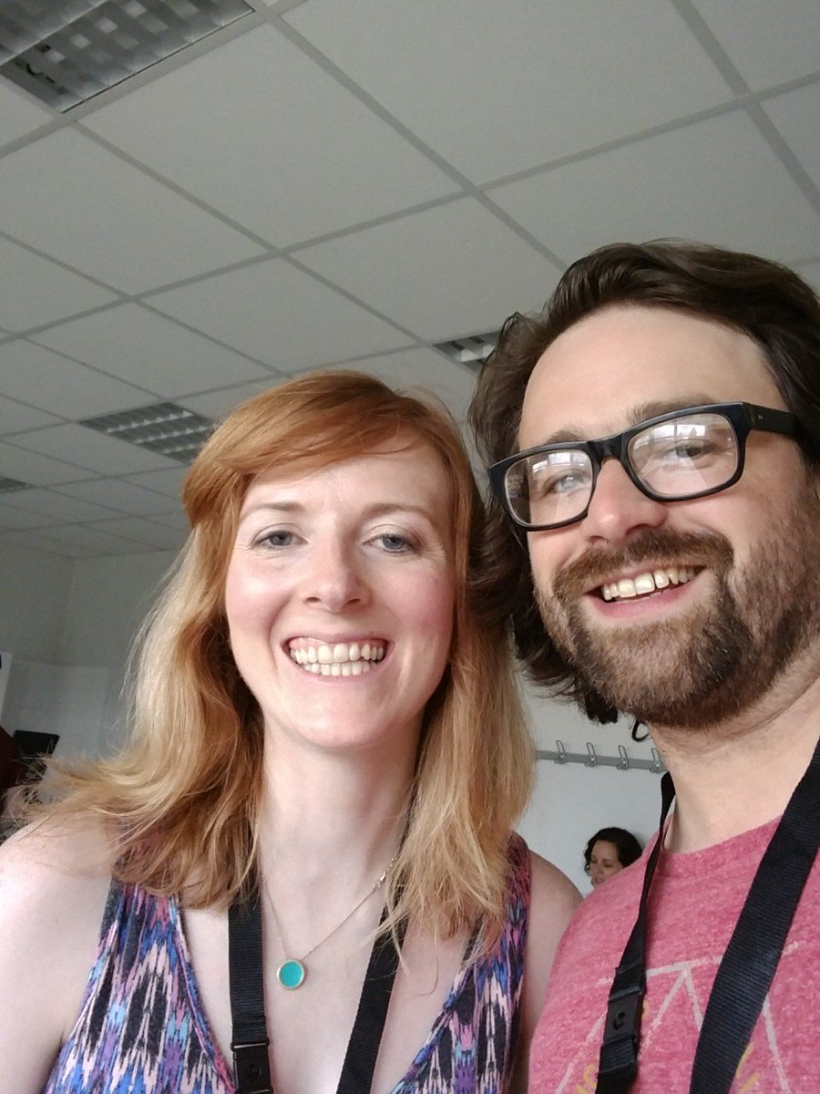 ApocalypseDow's tweet photo. Meeting @maria_c2h and digital participation peeps at #commtech2017 https://t.co/AdNvoNRSzY