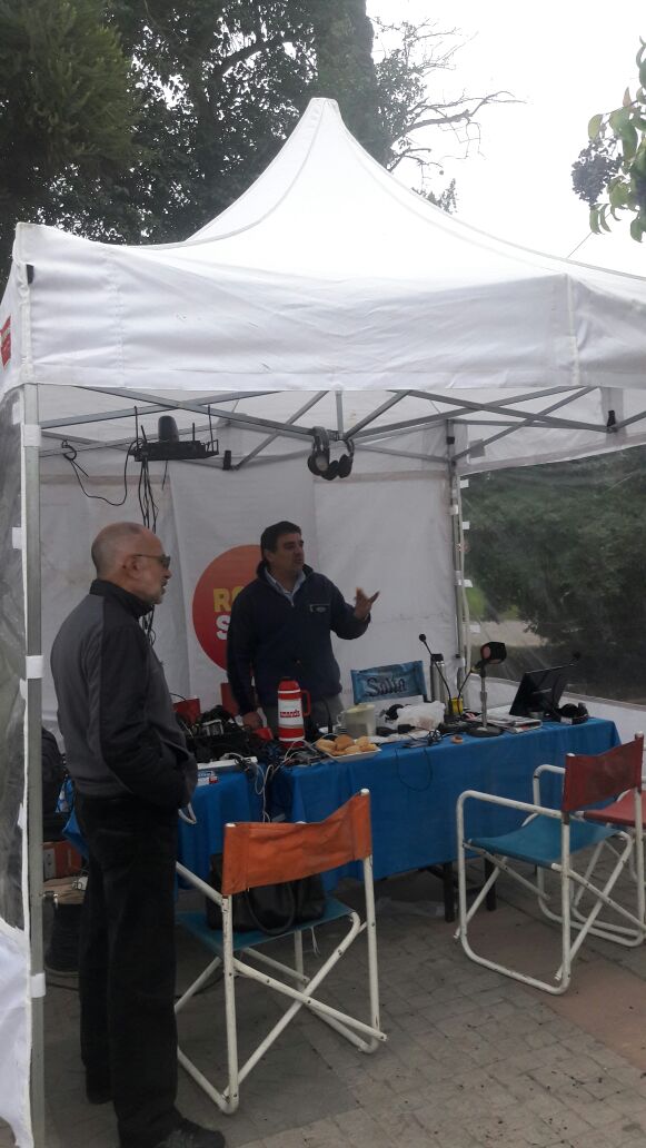 RadioSaltaAM840's tweet photo. #Ahora @MaxiRodriguez76 #SinFiltro y #HugoDelgado #RutaLibre en vivo desde plaza Gorriti, de la ciudad de El Galpón. Opera @andreslisardo https://t.co/twrFheeH51