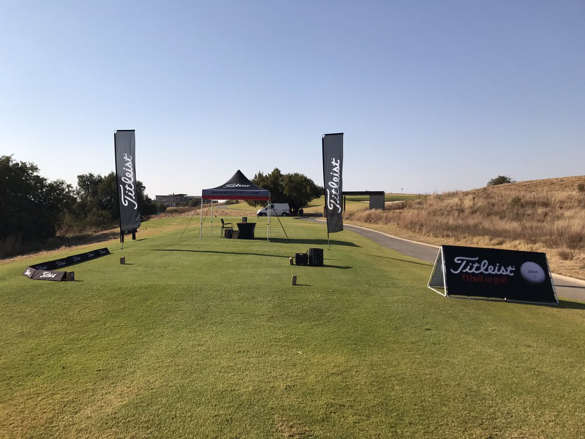 Davidryangolf's tweet photo. There are worst places to spend the day. 14th hole @CopperleafSA #titleist ball seeding. The golfers are in for a treat. https://t.co/0KnLdA4H52