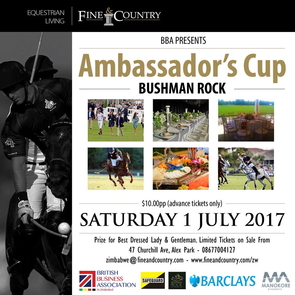 sam_in_zimbabwe's tweet photo. This weekend #VisitZimbabwe at @BushmanRockZim for some #worldclass #Polo for the #AmbassadorsCup #wine #Outdoors #Horses #trrvel #event https://t.co/cxYJwghoYN