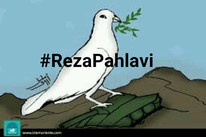 FaranakAzad1's tweet photo. @HwyStar1535 
We do not fight with anybody our #message is #Peace and #Love w d whole world #RezaPahlavi https://t.co/VKSb0fTBFV