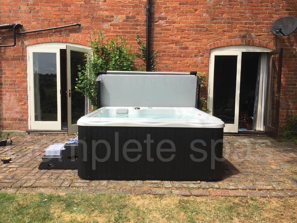 completespas's tweet photo. A recent install of ours, the Hydrangea from @artesianspasEU You can view this range in our showroom now! #completespas #HappyHotTubbing https://t.co/D3BnfrYh3N