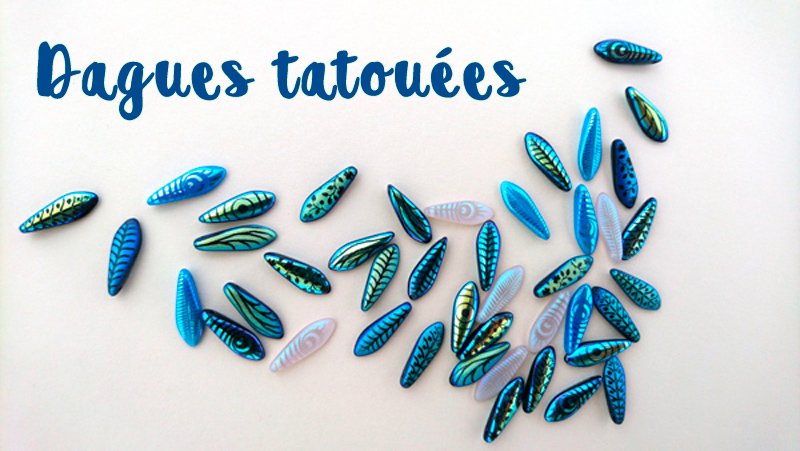 perlesandco's tweet photo. ✨ NEW ✨ Des #dagues tatouées pour des #bijoux #diy encore plus uniques ! Le #tatouage est tendance >>> https://t.co/tfXOQTR7VL https://t.co/7rLHs6E4O2