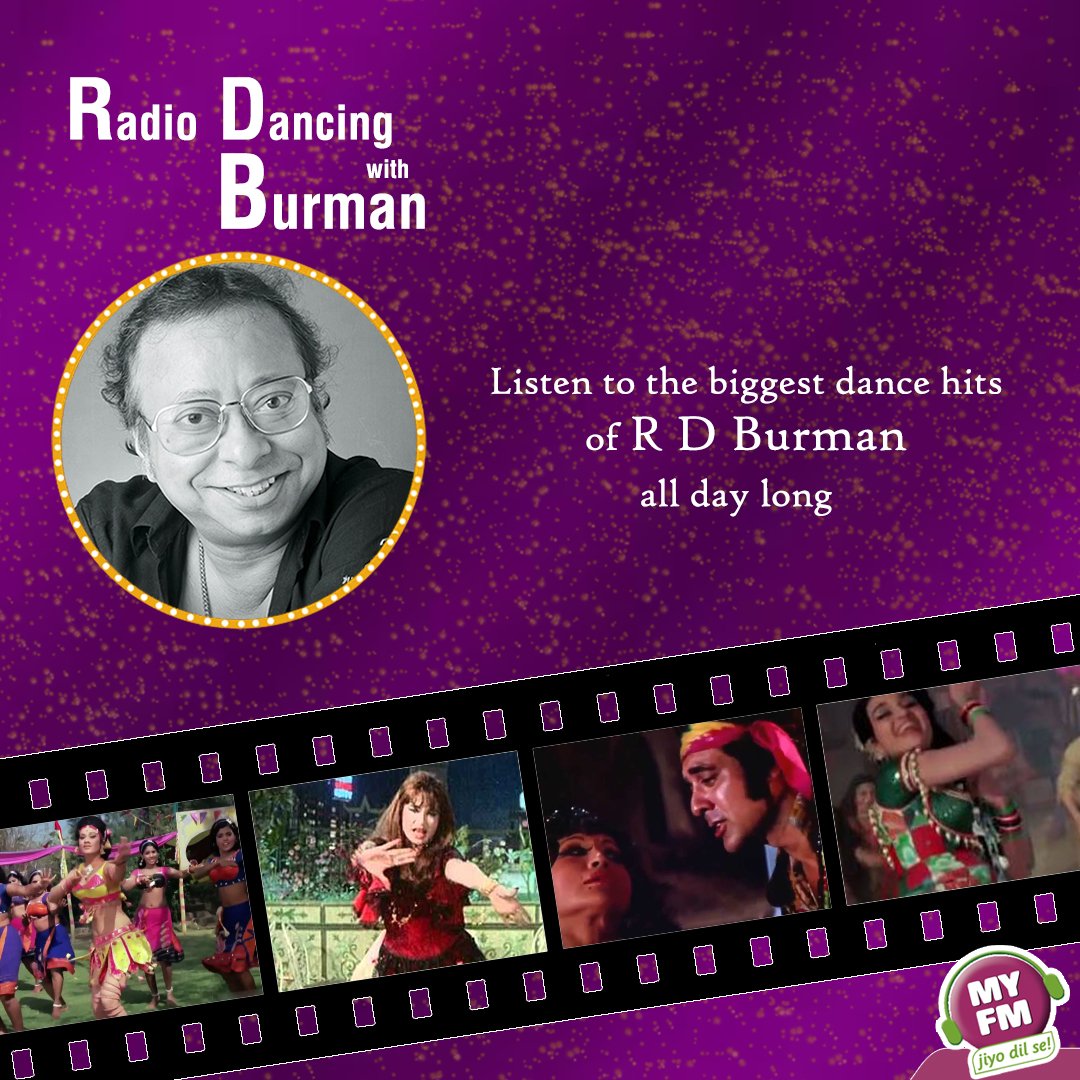 Happy Birthday Pancham Da!!!
Listen to R D Burman\s best songs today only on  