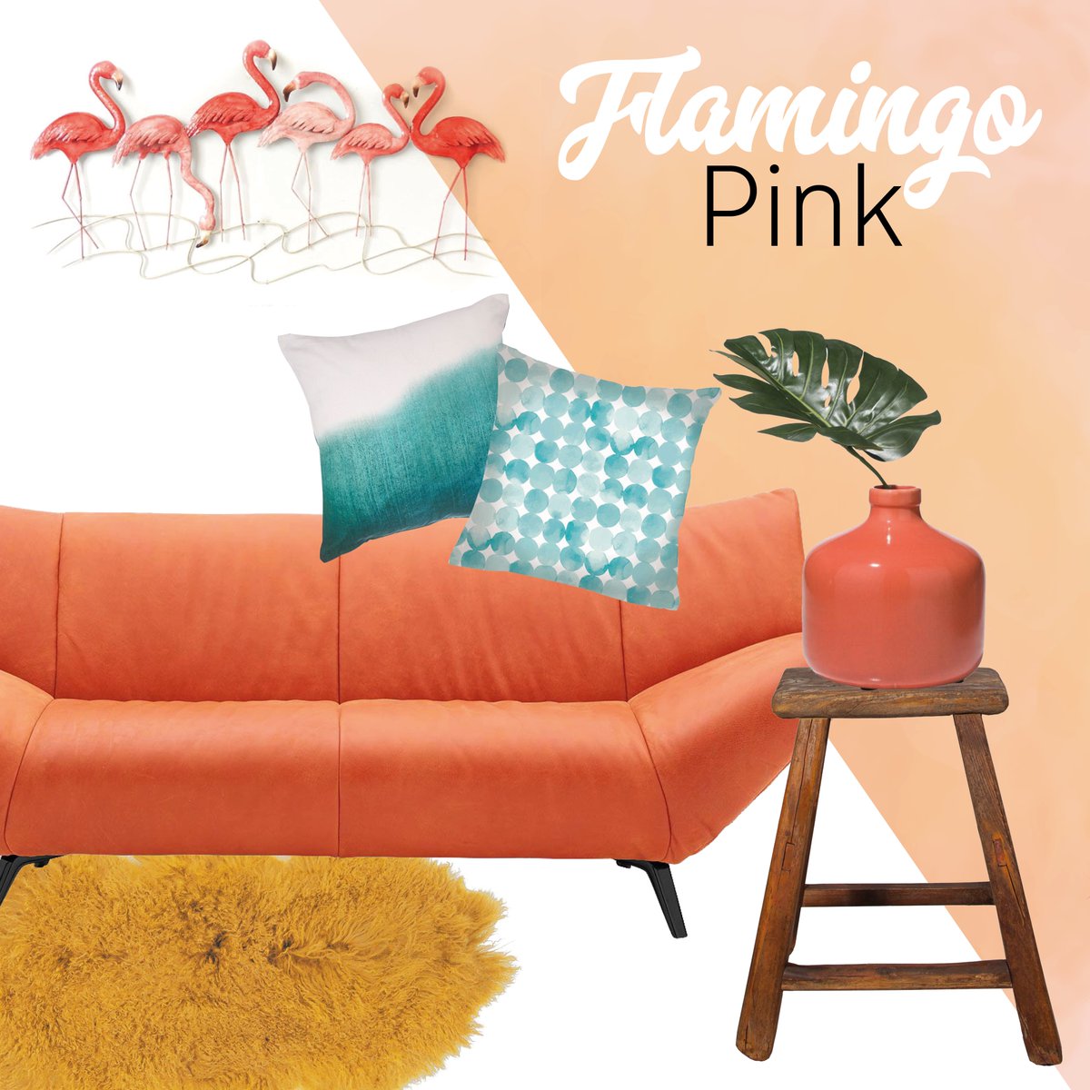 Wij houden van deze trendkleur! Van een felgekleurde bank tot catchy details, wij zeggen doen! #villaarena #woonmall #shopping #trend