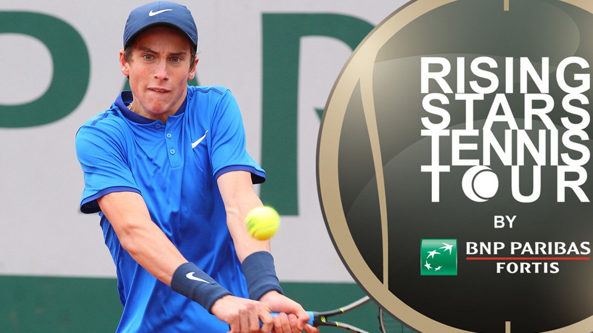 WTennisBelgique's tweet photo. .@Geof888, vainqueur de @rolandgarros 2016 (junior) est dans le tableau final de l'@ArlonOpen ! #RSTT2017 https://t.co/4lXcXTWz2q https://t.co/CTBvDrmcua