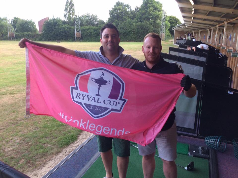 RyvalCup's tweet photo. #pinklegends are getting some practice in ahead of the big weekend! #RC9 #Pinklegends #purplearmy https://t.co/CEmKx0UQrQ