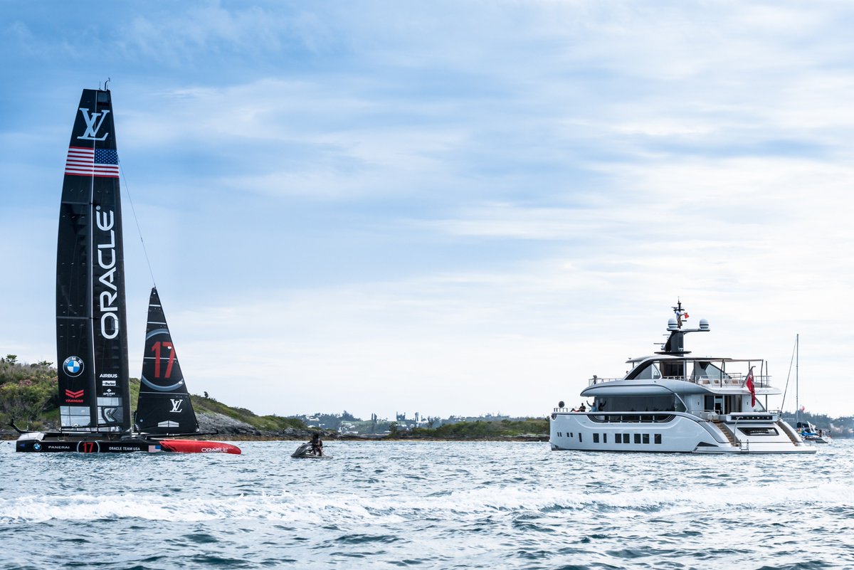 DynamiqYachts's tweet photo. Dynamiq has been selected as official supplier of the 35th America’s Cup. #LiveSmartBeDynamiq https://t.co/RHG7Fu7FhH