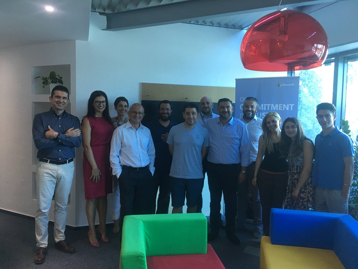 VanessaAnt's tweet image. a big surprise and a great honor to have @panos_panay visiting our office @MicrosoftCyprus this morning! #Microsoft #SurfaceCreator