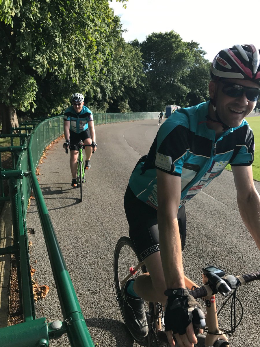 Brighton2P's tweet photo. @MortgageMedics &amp; @LewisCoPlanning Sam and Luke going round in circles as part of the @BHT_Sussex #roundtheworldcyclechallenge at Velodrome https://t.co/QL4JfVqoFz