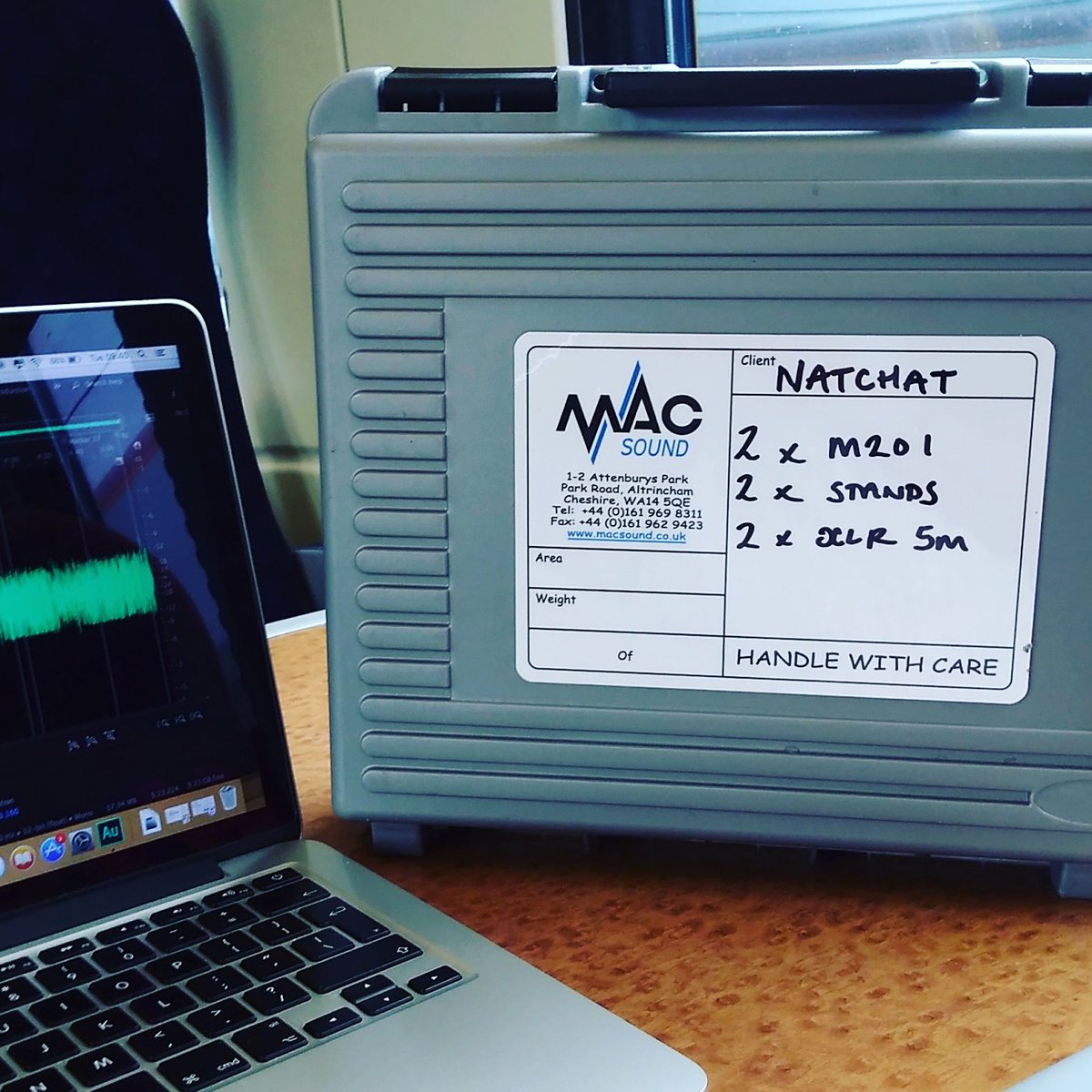 NatSilvermanVO's tweet photo. Off to record a #podcast for one of my @fertilitypoddy sponsors , with a handy travel pac from #macsound https://t.co/O8MzFRx7Oe