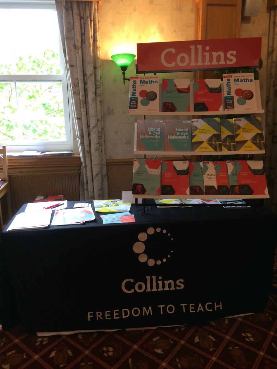 JenniHall10's tweet photo. Come and say hi to me and Emma at the Collins stand upstairs @FreedomtoTeach #justmathsconf https://t.co/cArt2WVXTC