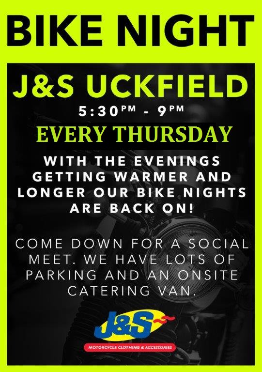 Bike night coming up pop over and see us!! 
#bikerspirit #BIKERS #bikerchick #bikerbabe #uckfield #jsmotorcycels
