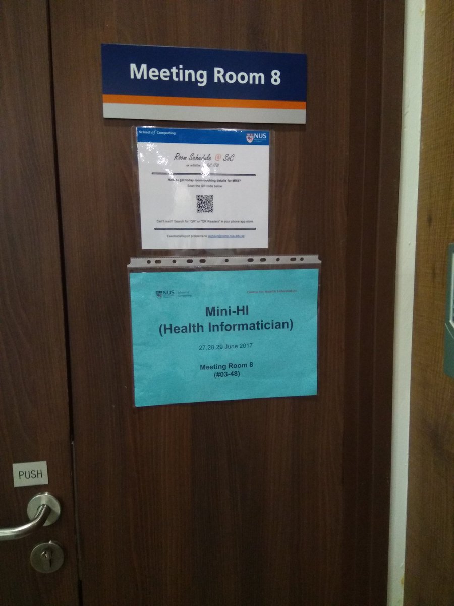 DrAdamChee's tweet photo. Another round of #MiniHI at @NUSingapore https://t.co/clOCEKkL1g