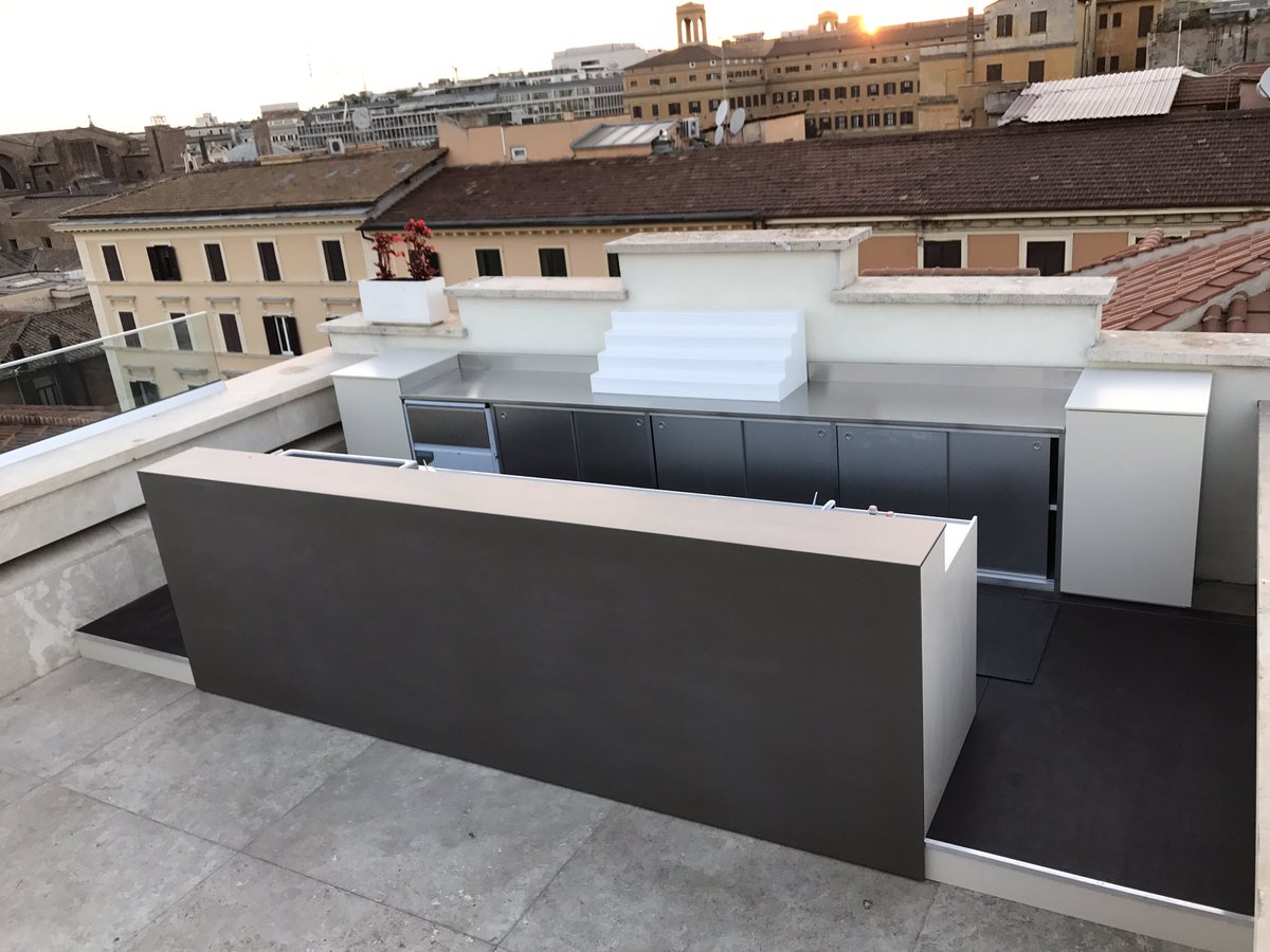 DesignCarmando's tweet image. #arredobarhotelmontemartiniroma