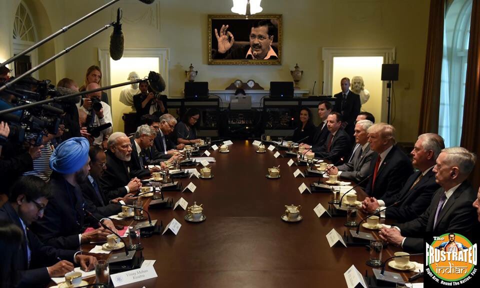 Gitanjali_DS's tweet image. Humans and The God 😂😂😂
#ModiTrumpMeet 
#ModifiedUS