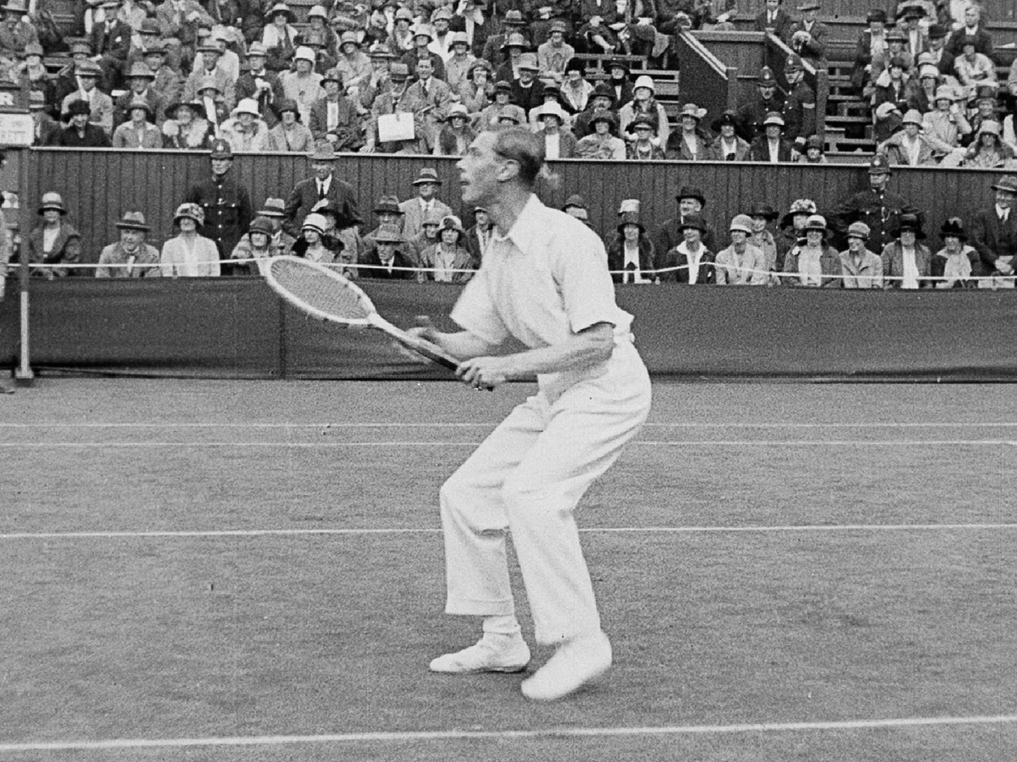 BFI on Twitter: &quot;A royal court: The Duke of York, the future King George  VI, plays at the Wimbledon Tennis Championships in 1926 #TennisOnFilm  https://t.co/riimzS7Xla&quot; / Twitter