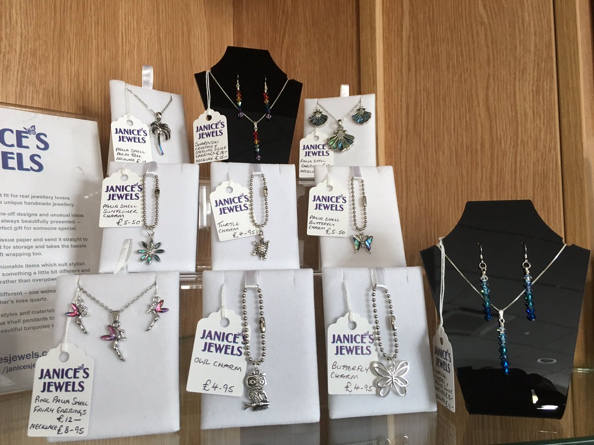 Lovely new ranges in stock <a href="/visit_taunton/">Visit Taunton</a> from Leigh Coombes Pottery and Janice's Jewels - ideal for that End-of-Term gift!