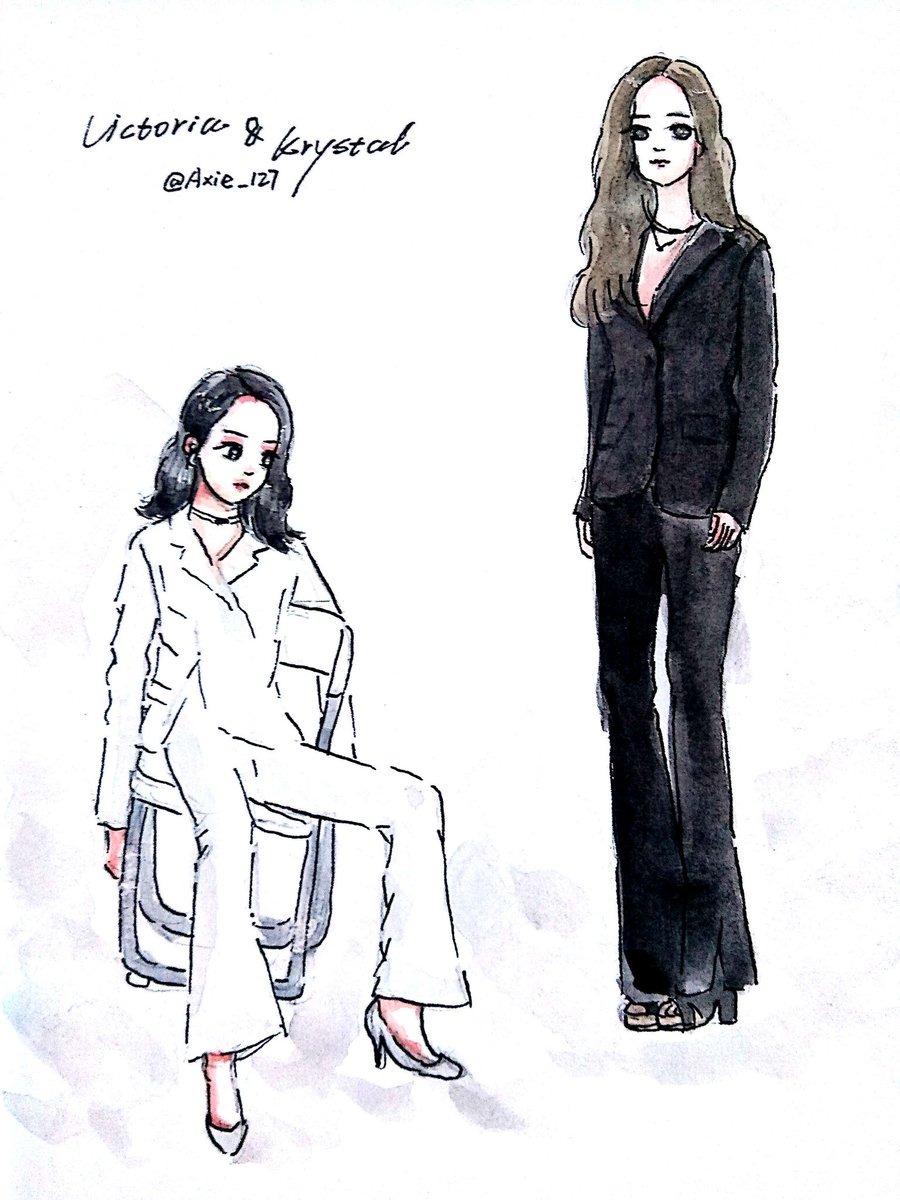 axie_127's tweet photo. #Krystal #fanart #drawing #jungsoojung #정수정 #art #artlover #drawinglove #draw #郑秀晶 #晶茜 #宋茜 #victoriasong #cp #vickrys #fx #watercolor https://t.co/BAaCXQ9TS6