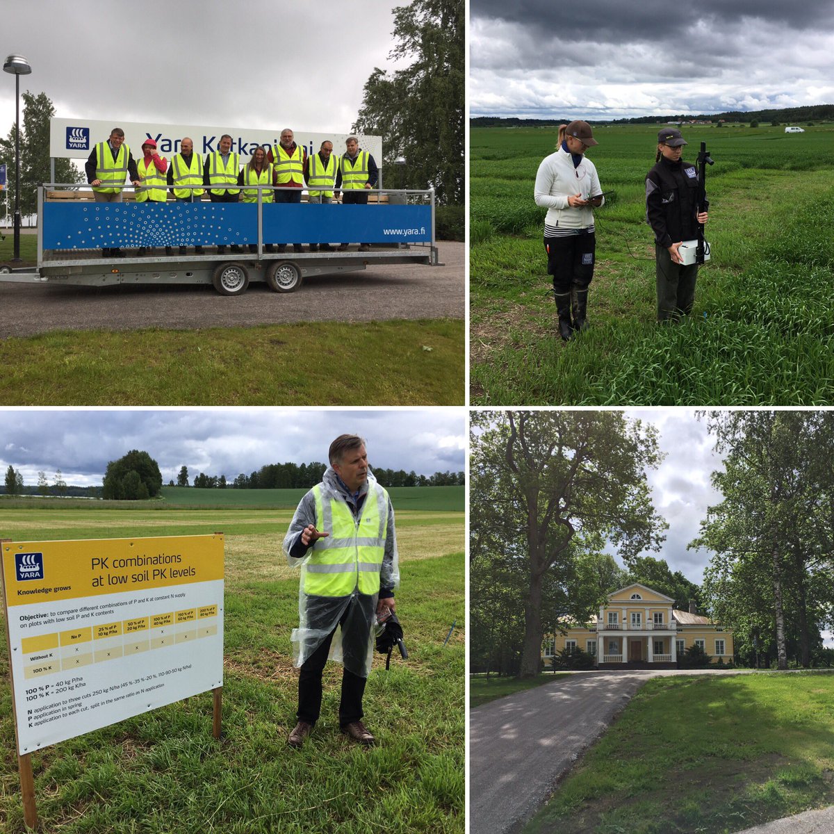 terje_knutsen's tweet image. @Yara Kotkaniemi research farm. Last week Hanninghof; both running continuous #CropNutrition trials for more than 50 years! #KnowledgeGrows