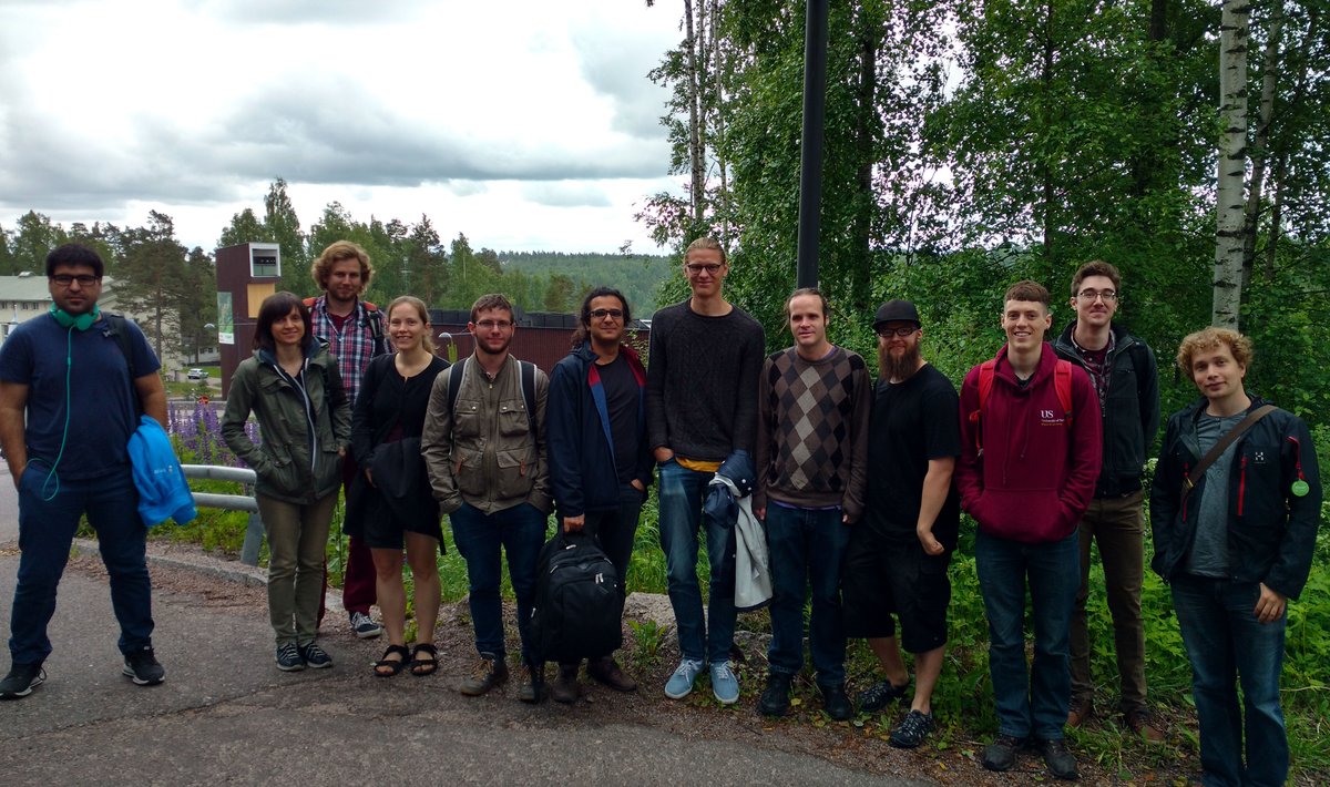 CSCfi's tweet image. #CSCsummerschool in HPC started today! 9 days of learning and fun activities awaits us.