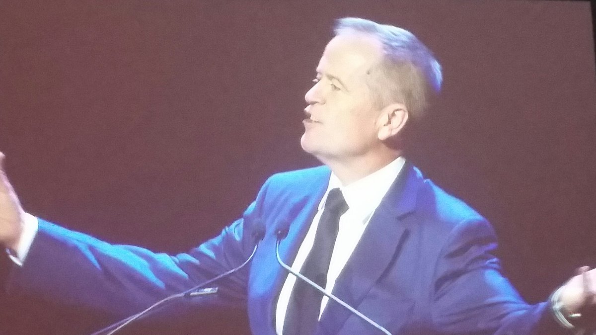 'That's right we are the almighty  #Unionmovement ' @billshortenmp  Damn proud to part of the movement #NexGen17 #Proud #ausunions