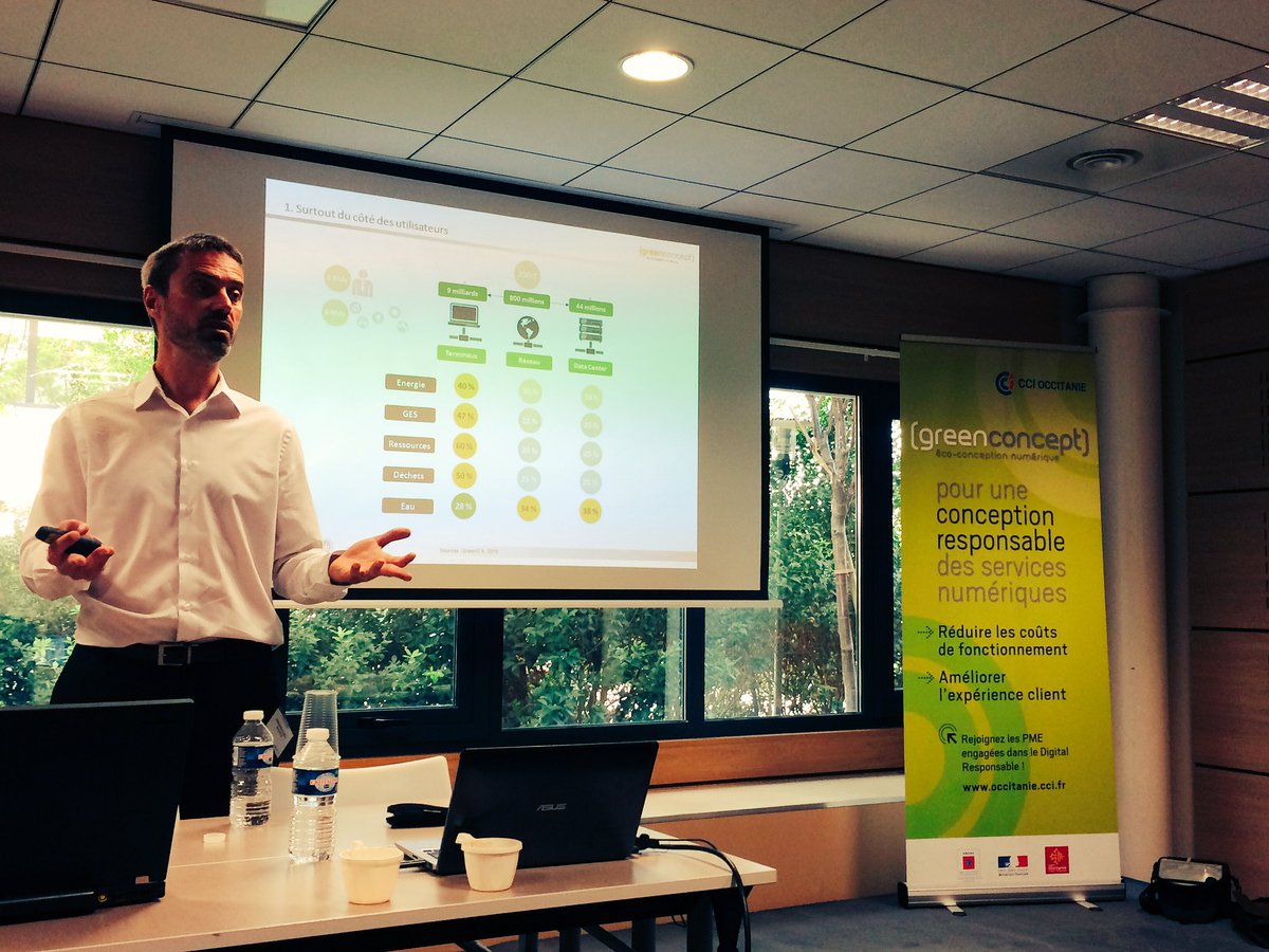 #GreenConcept Atelier "Logiciel, hébergement, virtualisation" animé par <a href="/greenit/">GreenIT.fr</a> chez <a href="/CCIoccitanie/">CCI Occitanie</a>