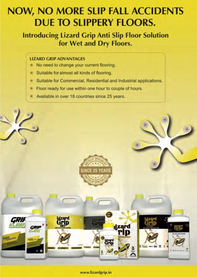 LizardGripIndia's tweet photo. #LizardGrip #AntiSlip #protects you from all kinds of #slipperyfloors. Stay #safe https://t.co/GXKp89ZSAR