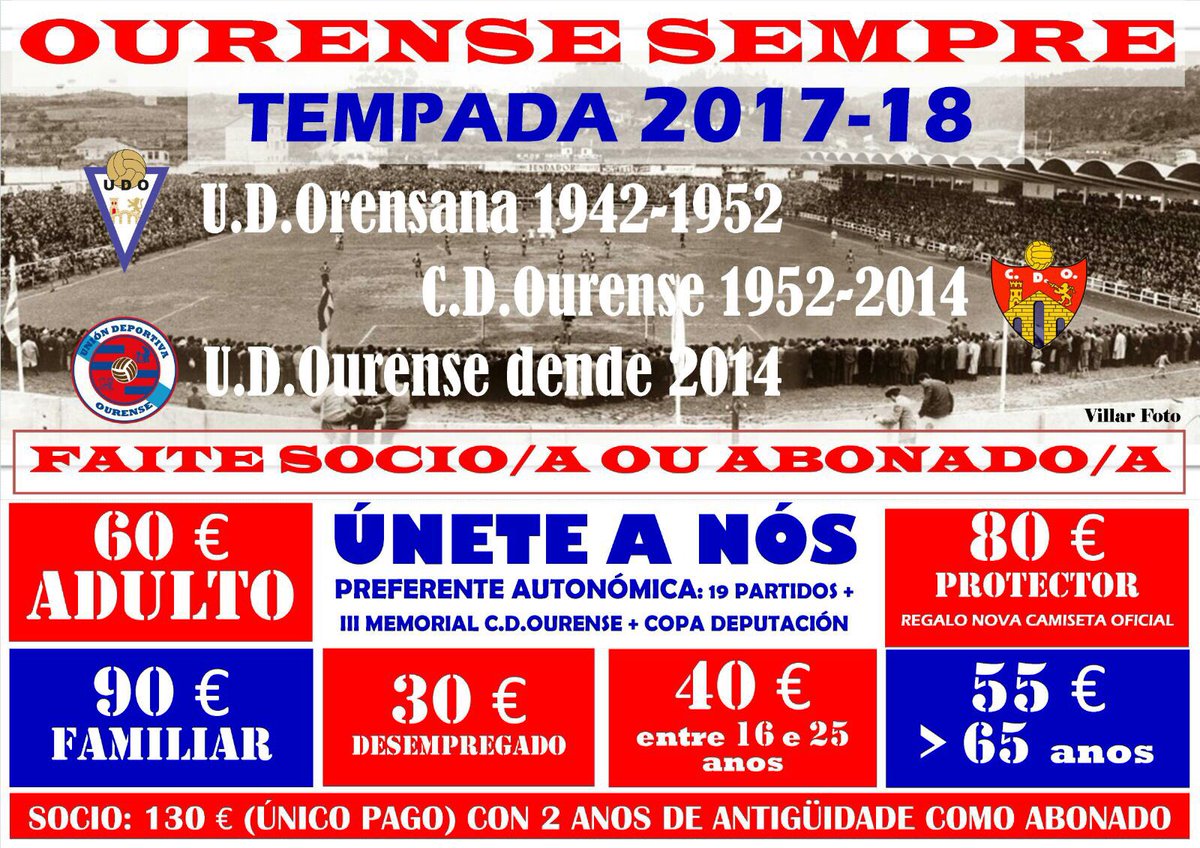 💳 Socios | A campaña socios/abonados xa vai a fume de carozo!! Obxetivo: Conquistar Pontevedra!! Únete a este proxecto ilusionante! Abónate!