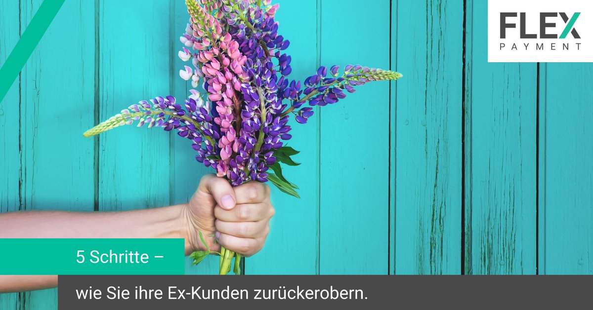 Nur 12% der Unternehmen kümmern sich um verlorene Kunden. Holen Sie Ihre Ex-Kunden zurück!
bit.ly/2thZUuy