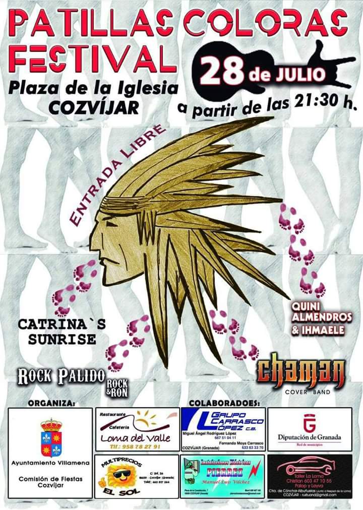 managerpalido's tweet photo. Estaremos con grandes artistas en el "patillas colorás". No faltéis https://t.co/dFgO7IwuCs